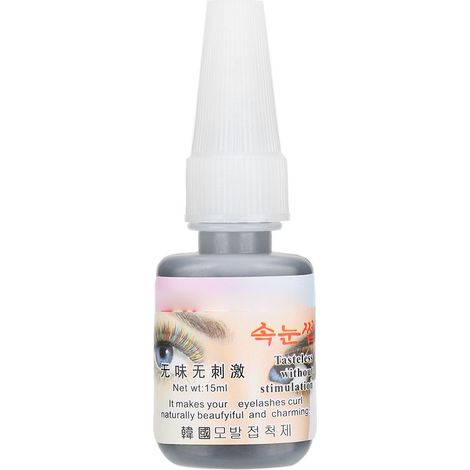 Colle à Faux Cils 15ml pour Débutants - Adhésif d'Entraînement aux Extensions (1/5)