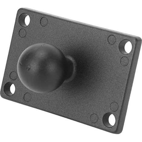 Plaque carrée universelle en alliage d'aluminium de 1 pouce avec trou AMPS pour bras à double rotule RAM Mounts de taille B (1/5)