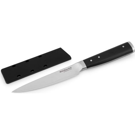 KitchenAid Gourmet 11cm / 4½ Zoll Allzweck-Küchenmesser, fein geschliffener japanischer Stahl mit hohem Kohlenstoffgehalt