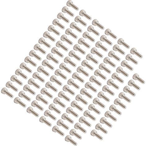 Vis à tête cylindrique creuse hexagonale en acier inoxydable (M38) (1/5)