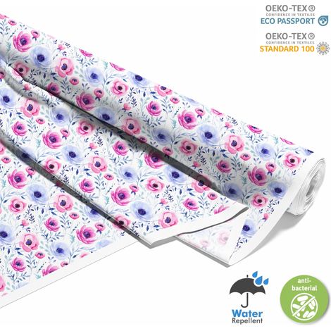Outdoor dekostoffe oxford - Blumen- DX2106 (1/5)