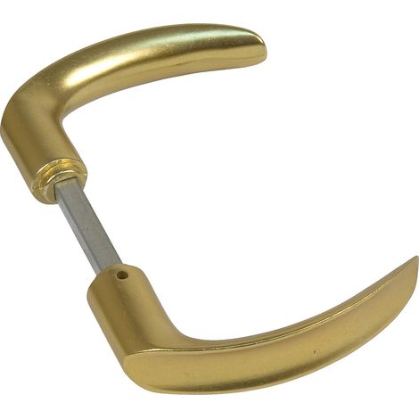 Manilla de aluminio 960 - 100x20 mm - Oro
