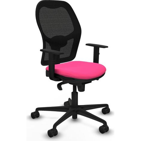 Piqueras y Crespo Jorquera chaise bureau rose ergonomique