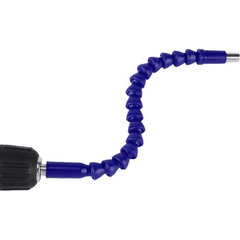 Accessoire multifonctionnel et polyvalent pour meuleuse électrique : rallonge flexible universelle 1/4"