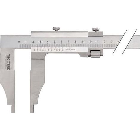 TECWERK Werkstattmessschieber DIN 862 800mm Schnabel-L.150mm TECWERK (1/3)