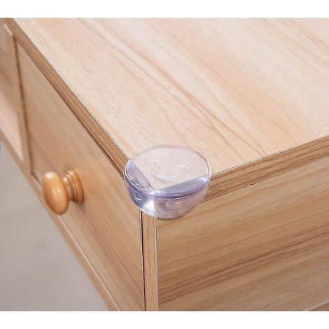 Eckenschutzleisten (12er-Pack), transparent, für Möbel und Tische, mit lächelndem Katzenmotiv, ideal für Kinder. (1/5)