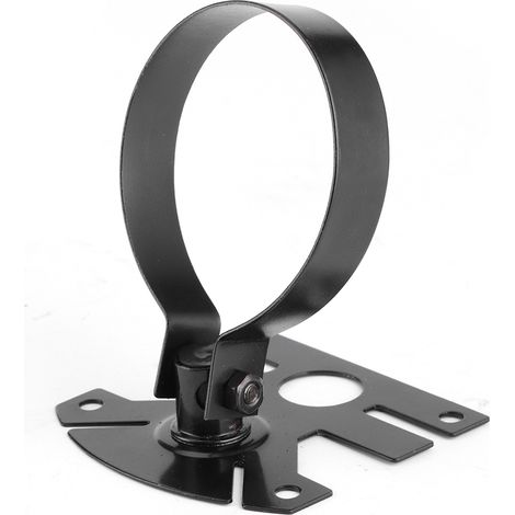 Support de montage pour jauge à trou unique de 52 mm (2 po), en fer, pour voiture, noir. (1/5)