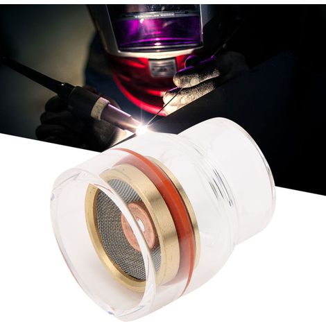 Guide, de filtre pour torche de soudage WP‑17/18/26, pince de protection pour fluide avec couvercle en verre transparent (1/5)