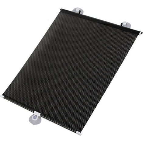 Store enrouleur occultant sans perçage, ventouses, isolation thermique – Noir 40x60 cm (1/5)