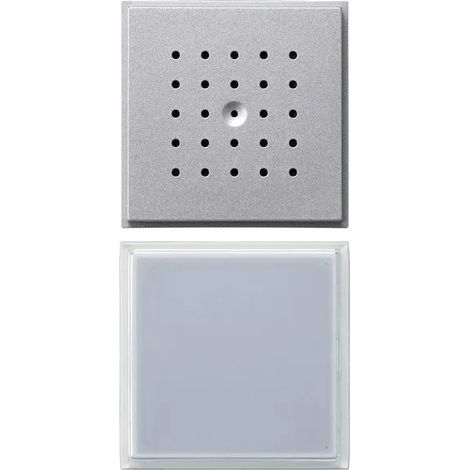 GIRA 126065 PLACA DE EMPOTRAR 1 PULSADOR DE LLAMADA ALUMINIO