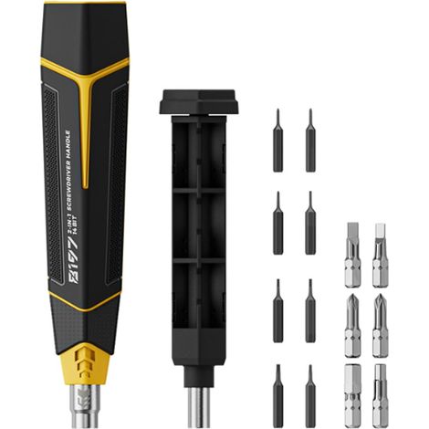 Jeu de tournevis manuel, tournevis portable multi-embouts pour lunettes, ordinateur, usage domestique et extérieur (1/5)