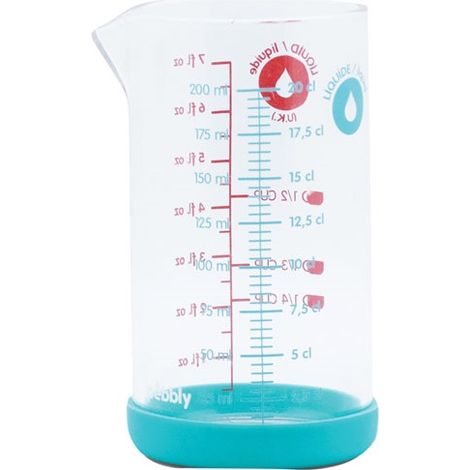 Verre Mesureur 0.2 L Bleu - Pebbly
