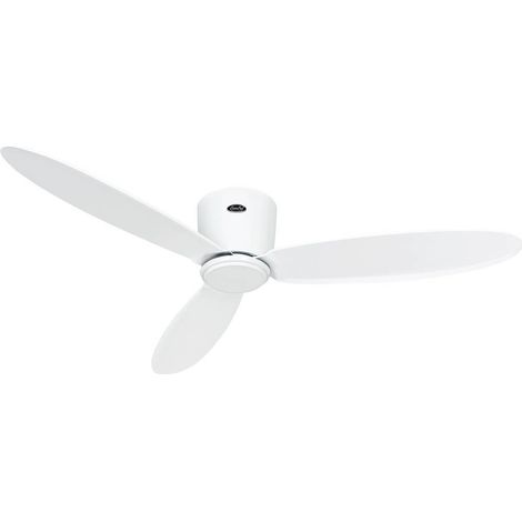 CasaFan ECO PLANO II 132 WE-WE WiFi Ventilatore da soffitto Bianco con telecomando, Timer, Funzione invernale, controll (1/4)