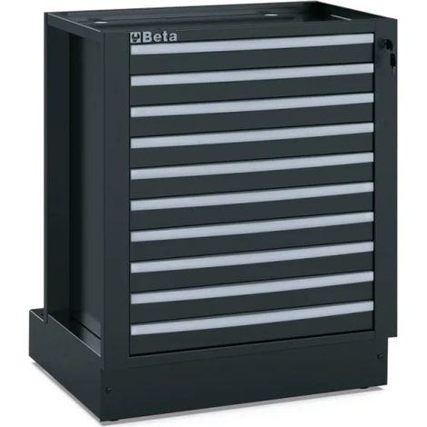 Beta RSC50 2.0 M10 Modulo fisso con 10 cassetti per arredo officina (1/2)