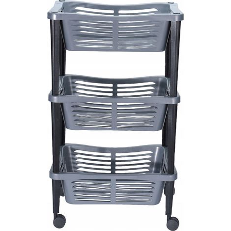 Trolley storage-solutions moderno pieghevole 30x40x60 cm (1/2)