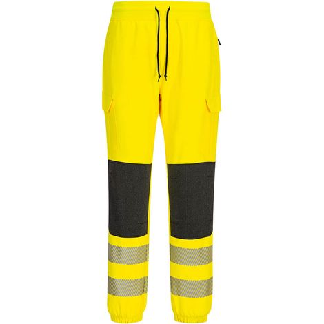 Jogging Hochsichtbarkeit Pw3 Flexi - XXXL - Gelb/Schwarz - Portwest