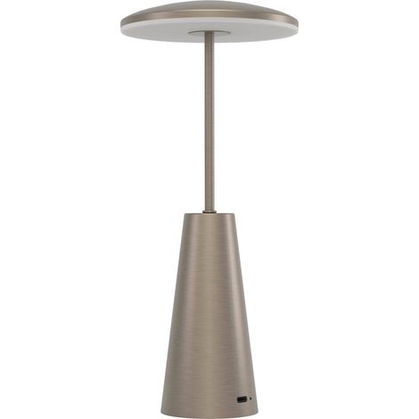EGLO LED-Akku-Tischleuchte 900924 bronze, 2,8 W, 270 lm CCT, IP54