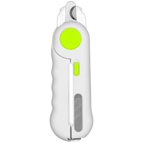 BUNTHAUS Vert Coupe ongles avec lumière LED pour chiens et chats Ciseaux à griffes pour chats et chiens Avec lime à ongles et dispositif de protection anti éclaboussures (1/5)