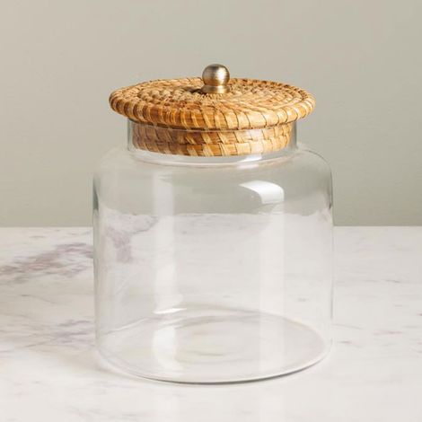 Bocal Provence verre 19x15cm