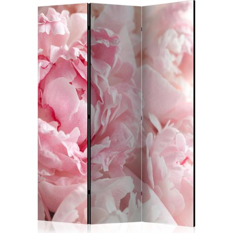 Paravent 3 Volets "Sweet Peonies" 135x172cm (1/2)