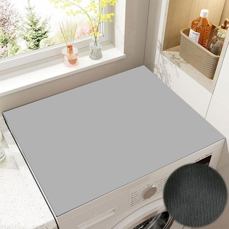 1 Housse De Protection,Tapis Antidérapant 60x60 Cm,Diatomée Pour Machine À Laver,Sèche-Linge,Cuisine