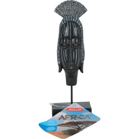 Décoration Africa masque Femme  taille M. Aquarium. - zolux (1/4)