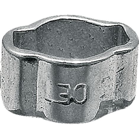Schlauchschelle 13–15 mm für flexible Schläuche, BSP-PVC-Schneckengewindeschelle