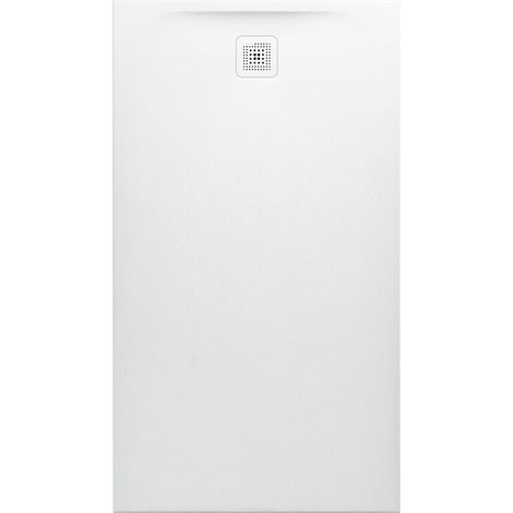 Receveur en Marbond extra plat 160x90 anti-dérapant sans vidage - Laufen - Blanc (1/4)