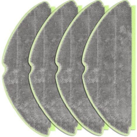 Chiffons de nettoyage d'accessoires pour iRobot Roomba 205 Dust Compactor Aspirateur, pièces de rechange pour chiffon d'essuyage en microfibre,4 pièces (1/4)
