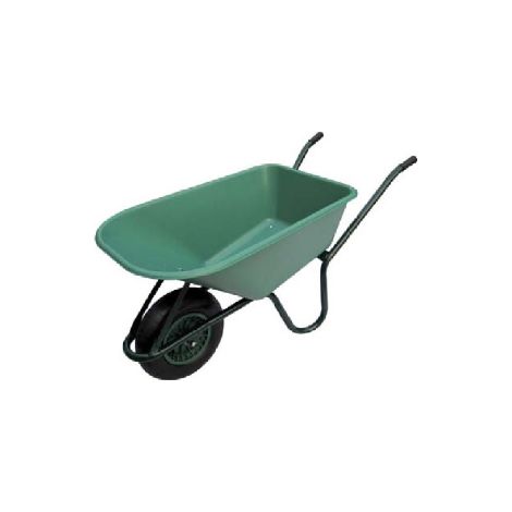 Brouette de jardin 100 litres – Cuve en polypropylène – Structure en acier peint – Conception ergonomique pour transport facile – Hand - HAND 100 L