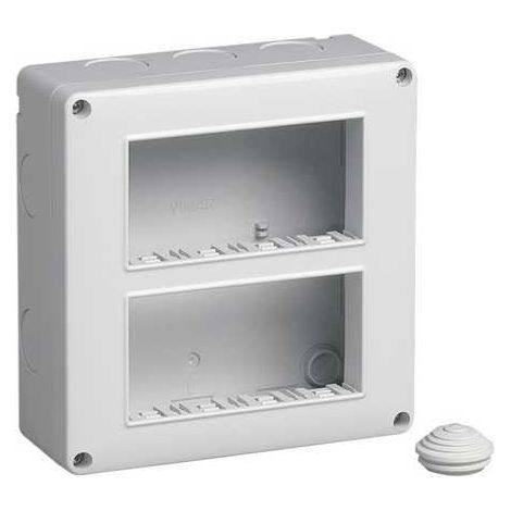 14832 Contenitore Ip40 8M 4X2 Verticale Plana