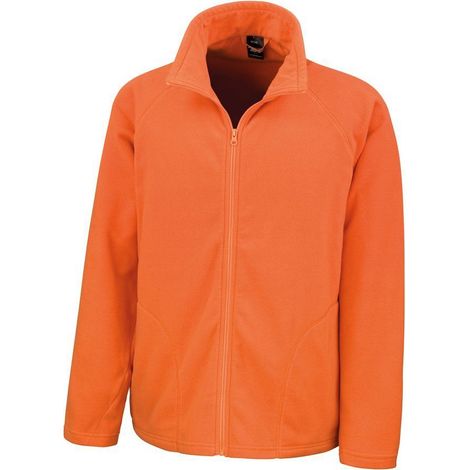 Veste de travail polaire légère Micron Result Orange S.