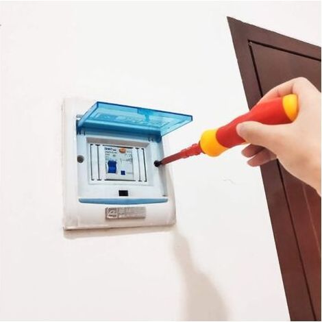Ensemble de tournevis électrique isolé 14 en 1 – 7 pièces – Tête magnétique – Poignée antidérapante – Pour électricien professionnel (1/3)