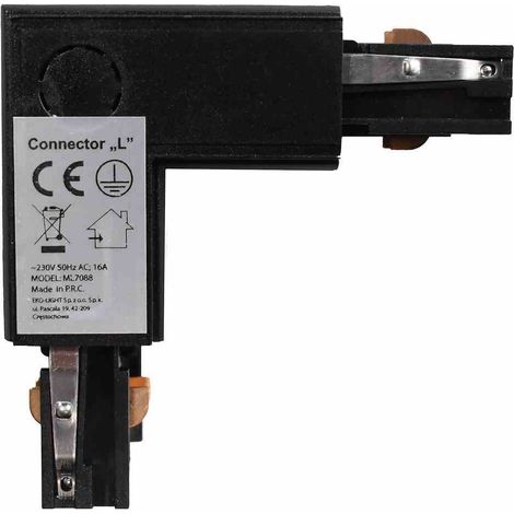Connettore binario per sistema illuminazione ML7088 nero Milagro (1/3)