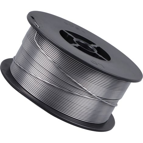 Fil de soudage sans gaz à âme fourrée, en acier au carbone, diamètre 0,8 mm, fil plein pour le soudage, 1 kg (1/5)