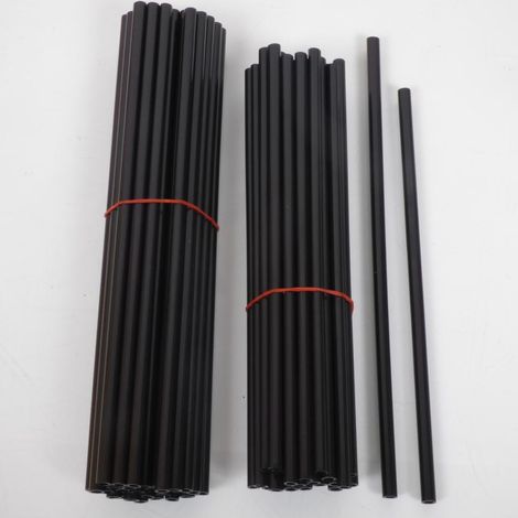 Speichendeckel schwarz für Vorder- und Hinterradfelge für