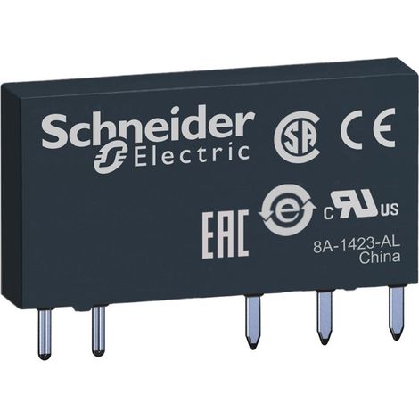 Relé RELﾉ 1NANC, 6A, 60 VDC, ideal para circuitos de baja tensión.