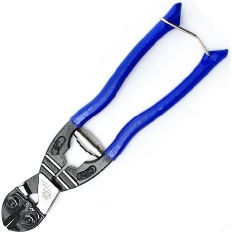 Coupe-boulons robuste de 9 pouces — Coupe-cadenas et coupe-grillage, avec poignées antidérapantes à prise souple et mécanisme de verrouillage