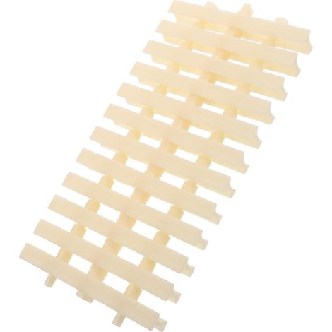 Tapis de Drainage Boîte aux Lettres 32x15 cm Plastique Antidérapant à Emboîter, Soulève Courrier 2,3 cm, Adapté à Balcon et Régions Humides (1/5)