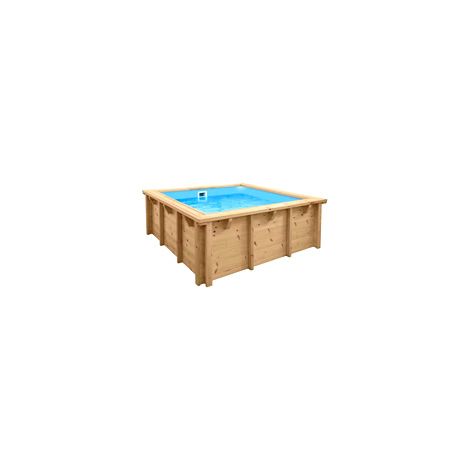 Mini Piscina in legno fuori terra per bambini JARDIN BABY 210x210