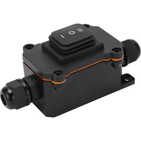 Interrupteur de position avec interrupteur marche/arrêt/contact 12 V 16 A étanche IP68 universel pour voiture, bateau, navire, camping-car (1/5)