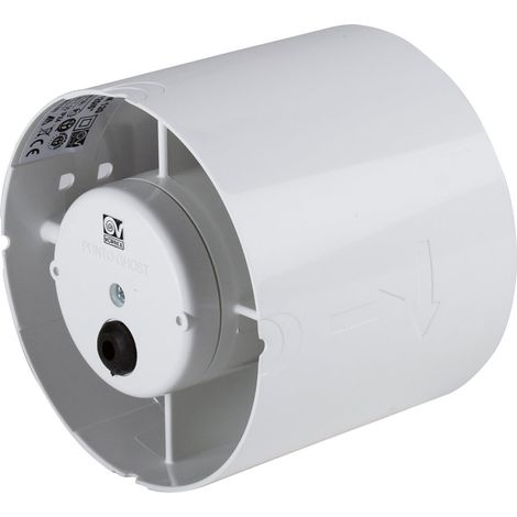 Vortice – Extracteur hélicoïde 90mm temporisé – Silencieux 38 dB(A) – Débit d’air 65 m³/h – Installation facile pour espaces humides