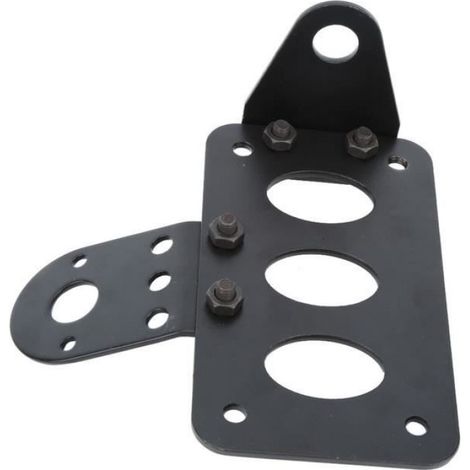 Support de plaque d'immatriculation Support Plaque d'Immatriculation Feu Arrière à auto outillage Style B 12.5x6.5cm - Vvikizy (1/3)
