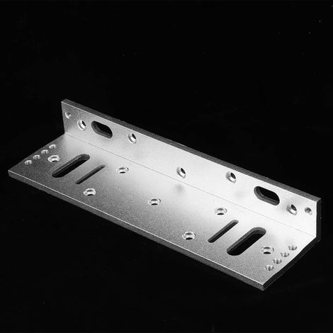en L Pongnas en alliage d aluminium pour serrure magnétique