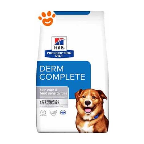 Hills Dog Prescription Diet Derm Complete - Sacco 10 Kg - Cibo Secco Cani