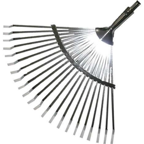 PLUVIA pluvia escoba metalica regulable  22 puas sin mango 118-22t