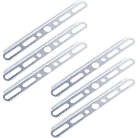 Lntyq Support de montage pour luminaire, plaque de plafond de 6 pouces, barre transversale pour luminaire suspendu avec vis