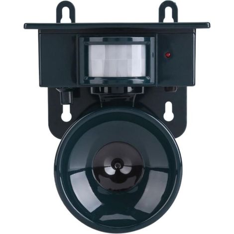 Solaire Répulsif Chat Ultrason Les lumières Clignotantes de LED et Le Bruit d'alarme extérieur pour Repousser Animaux Nuisibles des écureuils, des taupes, des rats (1/5)