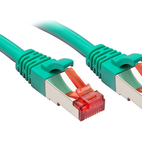 Lindy Rj45/Rj45 Cat6 0.3m cable de red Verde 0,3 m S/FTP (S-STP)
