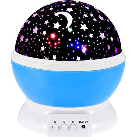 Jouets de lumière de nuit pour enfants pour les filles de 2 à 8 ans Cadeaux, veilleuses pour enfants avec rotation à 360 degrés et (1/4)